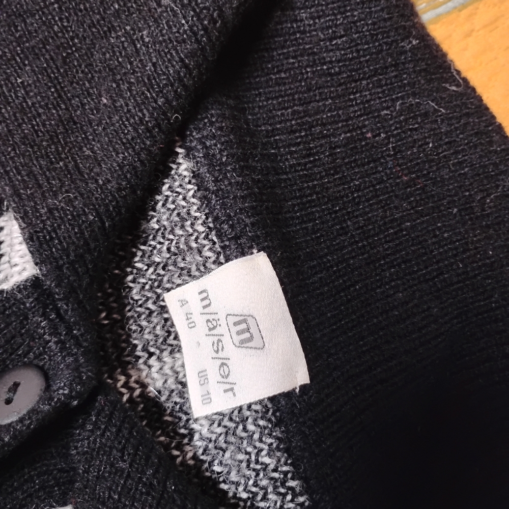 Black Maser Sweater Size 10US